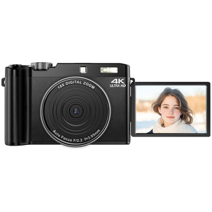 Retro 4K Digital <b>Camera</b> <b>for</b> Photography Autofocus 64MP 18X Digital Zoom 2.8'' 180° Flip Screen Vlogging Video Compact Cameras - Product Image 1