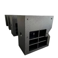 Sistem Suara PA-TFS900B Dual Subwoofer 18 Inch High Power 1600w Bass untuk Konser Outdoor, Sistem Suara Panggung Profesional
