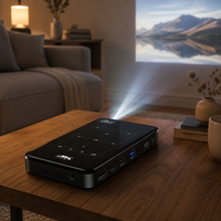 Mini projecteur intelligent DLP 4K P9 2e génération, portable, Android 9.0, WiFi, projecteur de cinéma maison, écran tactile