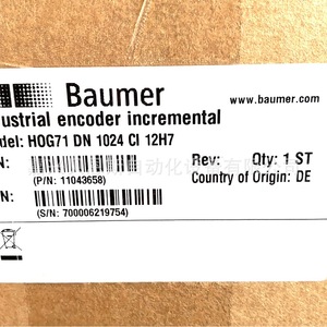 Codificador Rotatorio Incremental Baumer BDK 16.24K1024-L5-4 para Máquinas Textiles - Product Image 5