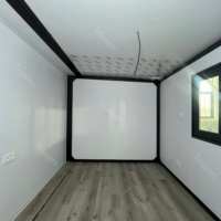 Casa Prefabricada Portátil de Acero de Buena Calidad, Apartamento Móvil, Casa Prefabricada Tipo Cápsula para Jardín con Techo y Terraza Personalizables