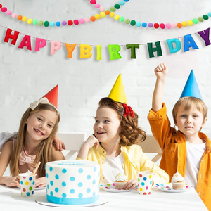 Pancarta de Fieltro Ecológica Personalizable para Decoración de Fiestas, San Valentín, Acción de Gracias y Fiestas en Casa - Product Image 4