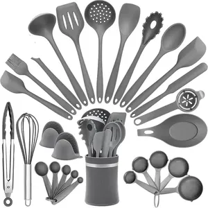 High Quality Kitchen Accessories Cooking Tools Bulk Stocked Luxurious Cooking Kitchen Utensils Set