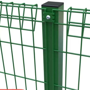 Tam giác uốn hàn dây sắt lưới cong chu vi hàng rào sơn tĩnh điện nhúng nóng cuộn hàng đầu hàng rào - Product Image 4