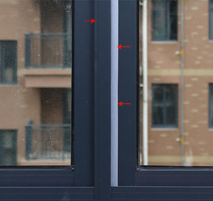 Bande d'étanchéité en silicone de 5 m pour isolation contre les courants d'air, insonorisation, pour portes, fenêtres, salles de bain et douches - Product Image 4