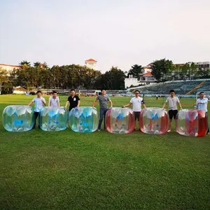 Pelota de PVC de parachoques activo para niños y adultos, juguete de burbujas para jugar al aire libre