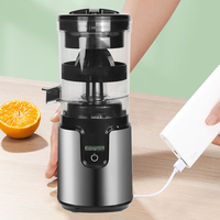 Exprimidor de Cítricos Portátil SHANGKAI, para el Hogar, Bar, Picnic, 60W, 7.4V, Recargable por USB, Inalámbrico, Automático, para Hacer Jugos de Frutas y Naranjas