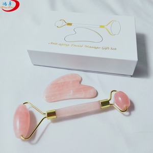 Nuovo caldo su misura logo e scatola di pietra di <span class=keywords><strong>giada</strong></span> rullo di bellezza set per la cura personale - Product Image 6