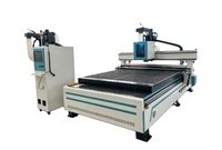 Routeur CNC ATC avec broche de refroidissement par air de 9 kW et magazine à 12 outils pour armoires de cuisine