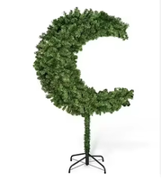 Prêt à expédier 6FT Arbre de lune artificiel écologique pour Eid & Ramadan Ornements musulmans islamiques pour les festivals de Noël