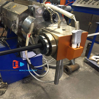 Extrudeuse de revêtement PE PVC ABS, machines d'extrusion de fil de cuivre, ligne de production de revêtement PVC pour fils et câbles