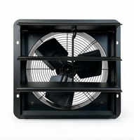 Ventilateur d'extraction carré, extracteur d'air carré à haut débit pour la ventilation de cuisine, salle de bain, entrepôt, échange d'air