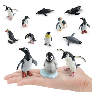 Lelewu simula el modelo de animal polar salvaje Emperador corona vertical Pingüino de <span class=keywords><strong>Humboldt</strong></span> Gran Auk Decoración - Product Image 5