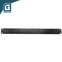Gcabling 1U 19'' Accessoires pour armoire réseau, Panneau de remplissage vierge pour gestion de câbles, Plaque de rack pour serveur
