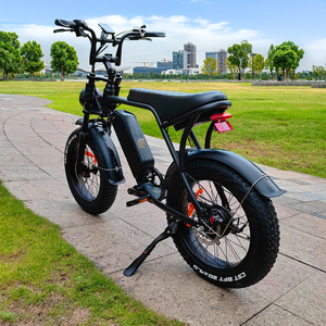 V8 Pro <span class=keywords><strong>Fatbike</strong></span> pour adultes vélo électrique 250W/1000W autonomie de 60km alimenté par batterie au lithium 25 km/h vélo électrique entrepôt UE/US - Product Image 1