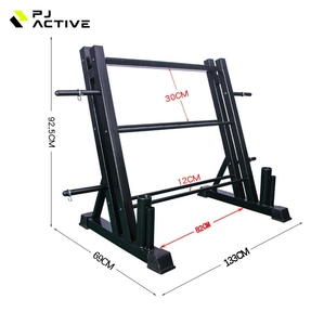 Pinjian Factory Outlet Cuộc Sống Nhà Tập Thể Dục Đa Chức Năng Quả Tạ Đứng 3 Tier Hex Quả Tạ Kệ Và Quả Tạ Giá Với Trọng Lượng - Product Image 2