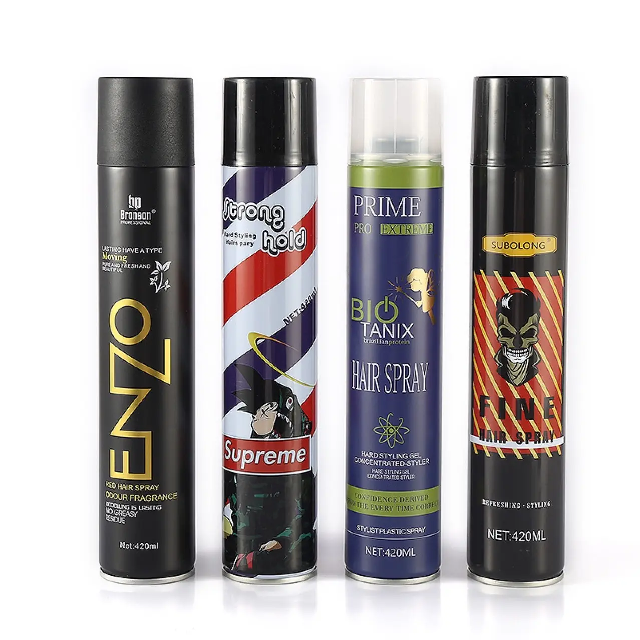 Men's styling spray hair spray argan oil styling hair spray 420 ml