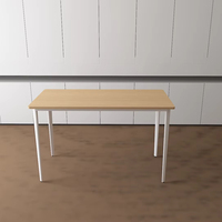 Pieds de table en métal à cadre en acier de fonte de bureau moderne pour le bureau banc à manger meubles de café-Style industriel