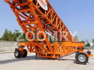 Apilador de cinta transportadora telescópica móvil para patio agregado de fabricación china - Product Image 2