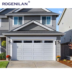 Rogenilan Tùy Chỉnh Nhôm Tự Động Cửa Nhà Để Xe Cắt Từ Xa Điều Khiển Cơ Động Cơ Đường Lái Xe Cửa Nhà Để Xe Cho Ngôi Nhà - Product Image 1