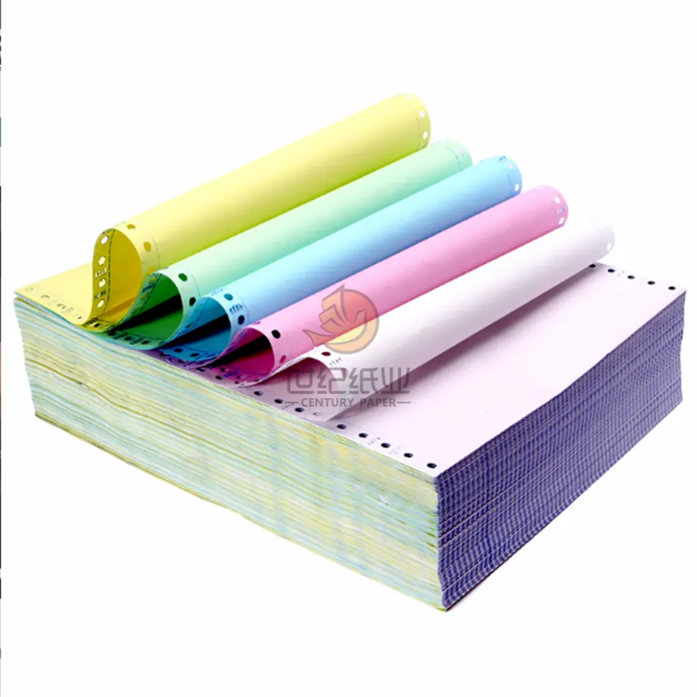 Многоцветная безуглеродная бумага для лазерного струйного принтера, 8 1/2x11 В 21,3 фунтов