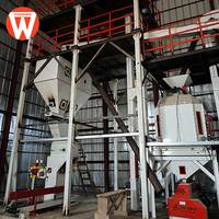 Nouvelle ligne de production complète de moulin à aliments pour volailles de 10t/h, y compris moteur, pour l'usine de transformation d'aliments pour animaux