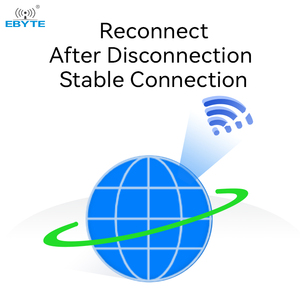 โมดูลไร้สายแปลงพอร์ตอนุกรมเป็นอีเธอร์เน็ต Ebyte NS1-TB ผลิตในโรงงานของเราเอง รองรับการส่งข้อมูล RJ45 และ TTL ผ่านพอร์ต UART - Product Image 5