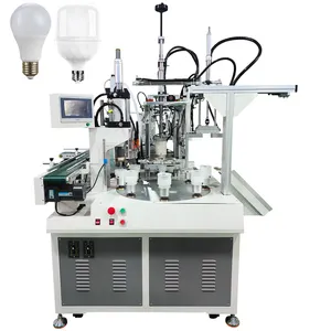 Led Lamp Assemblage Machine Led Lamp Cover Machine Semi-Automatische Installatie Cover Machine