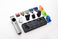 Kit de toilettage électrique multifonction 5-en-1 personnalisé pour hommes, étanche IPX7, rechargeable par USB, tondeuse à cheveux et rasoir 7000-9000 tr/min
