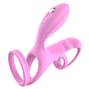 Anneau vibrant pour stimulation du point G/stimulation quadruple, jouet sexuel masculin, anneau pénien, vente en gros, livraison directe, adulte - Product Image 2