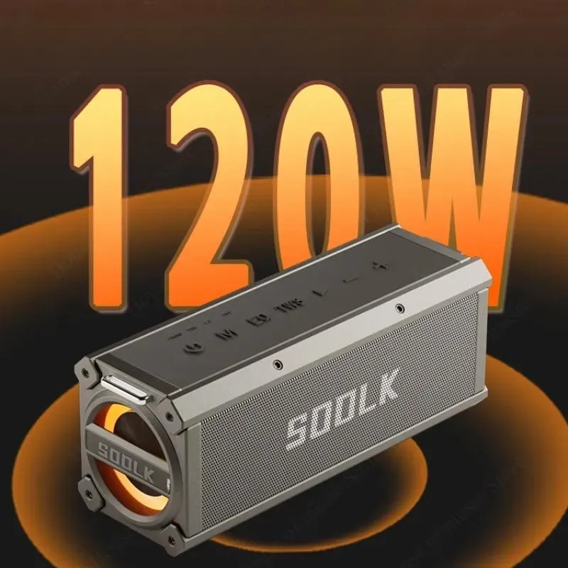 Sodlk t200 פלוס צד 120w סאב וופר bt תמיכה אלחוטית eq מצב מגדל רמקול קריוקי נייד עם פונקצית מיקרופון