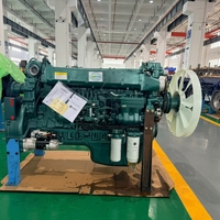 Moteur de camion malaxeur HOWO 371, ensemble moteur diesel HOWO 371 WD615.47, 371 CV, moteur complet pour camion malaxeur et camion lourd