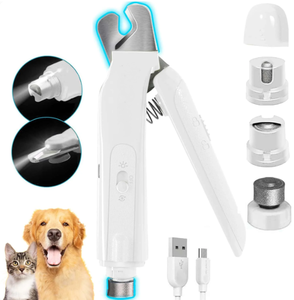 Cortauñas Eléctrico <span class=keywords><strong>para</strong></span> <span class=keywords><strong>Perros</strong></span> <span class=keywords><strong>de</strong></span> Alta Calidad y Ligero, con Batería, Luces LED, Práctico <span class=keywords><strong>Lima</strong></span> <span class=keywords><strong>de</strong></span> <span class=keywords><strong>Uñas</strong></span> <span class=keywords><strong>de</strong></span> Plástico - Product Image 4