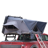 Grande tente de toit à ouverture latérale pour camping tout-terrain, chambre mobile pour voyages et excursions en pleine nature