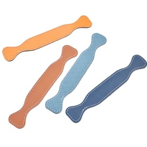 Poignées en cuir pour sacs, 8 couleurs disponibles, en PU à grain croisé, durables, épaisses, pour boîtes cadeaux et sacs - Product Image 5