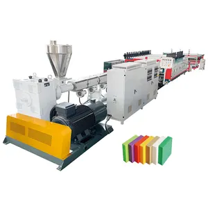 Single screw Extruder Sheet Board Panel Extruder PP, PE, ABS Thick Plate Thick Board Extrusion Line