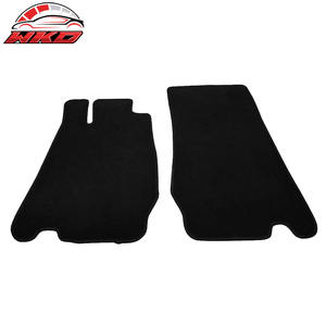 Alfombrillas para Benz R230 SL-Class 03-12, 2 uds., alfombras antideslizantes izquierda y derecha, terciopelo negro - Product Image 2