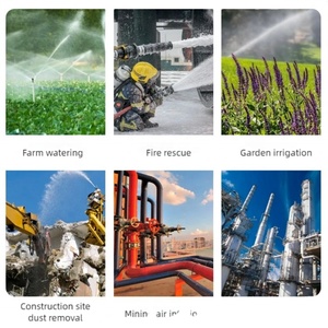 Mũ bảo hiểm chống cháy Mũ bảo hiểm màu đỏ và vàng dành cho lính cứu hỏa rừng có dây đeo cằm mũ bảo hiểm - Product Image 6