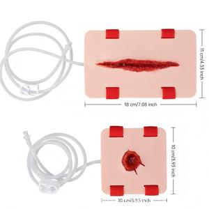 Set di Modelli per Addestramento alla Sutura di Ferite Sanguinanti ed Emostasi <span class=keywords><strong>con</strong></span> Sistema di Simulazione del Sanguinamento - Product Image 2