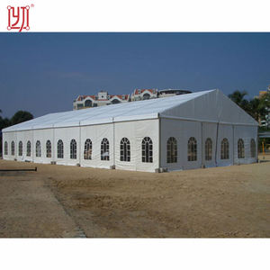 Tente de réception préfabriquée en PVC blanc 25x30 40x30 avec un joli design de chapiteau de mariage à vendre - Product Image 4