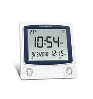 Vente chaude islam azan réveil numérique horloge azan ramadan cadeaux mosquée table de prière horloge azan stock prêt