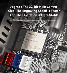 Máy Khắc Laser ATOMSTACK X20 PRO 130W, Máy Khắc Laser Diode 20W Công Suất Đầu Ra, Máy Cắt Khắc Bốn Laser Tích Hợp Hệ Thống Hỗ Trợ Không Khí - Product Image 4