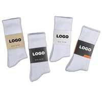 Chaussettes de sport pour hommes en coton respirant avec logo personnalisé Elite Basketball