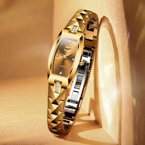 OUPINKE 3242 hermoso reloj elegante de cuarzo para mujer, correa de acero de actividad, movimiento suizo, reloj informal ultrafino resistente al agua - Product Image 3