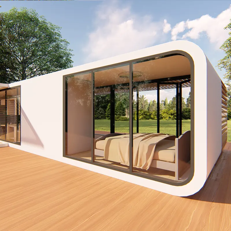 New Products Apple Office Pod Prefab House Tiny House Living Apple Cabin