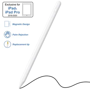 For iPad Pencil with Palm Rejection Active Stylus Pen for Apple Pencil 2 1 iPad Pro 11 12.9 2020 2018 2019 Air 4 7th 8th