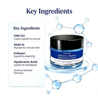 Krim Anti-Penuaan Dual Peptide SYLAX GHK-CU+SNAP-8, Grosir Pabrik OEM ODM Tersedia Kustomisasi