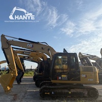 Prix bas, excavatrice sur chenilles Caterpillar 313D2GC d'occasion, godet de 0,65 m³, pour la construction, l'exploitation minière, les travaux de terrassement, les infrastructures et les carrières