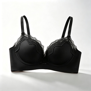 Reggiseno da donna <span class=keywords><strong>con</strong></span> <span class=keywords><strong>ferretto</strong></span>, spalline regolabili, senza cuciture, <span class=keywords><strong>con</strong></span> <span class=keywords><strong>fascia</strong></span> laterale, colore tinta unita, comodo, per uso quotidiano, vendita diretta dalla fabbrica. - Product Image 2