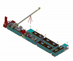 Agitador de Fluidos de Perforación de Alta Velocidad (6.8G) con Capacidad de 180m³/h y Motores - Product Image 5